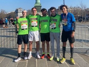 Le semi-marathon de Paris pour l’AFSR