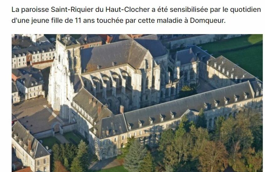 1500€ récoltés par la paroisse Saint-Riquier !