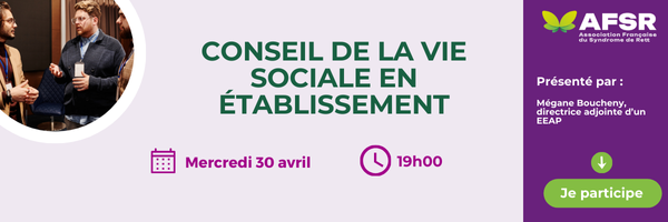 Webinaire 4 : Conseil de la Vie Sociale en établissement